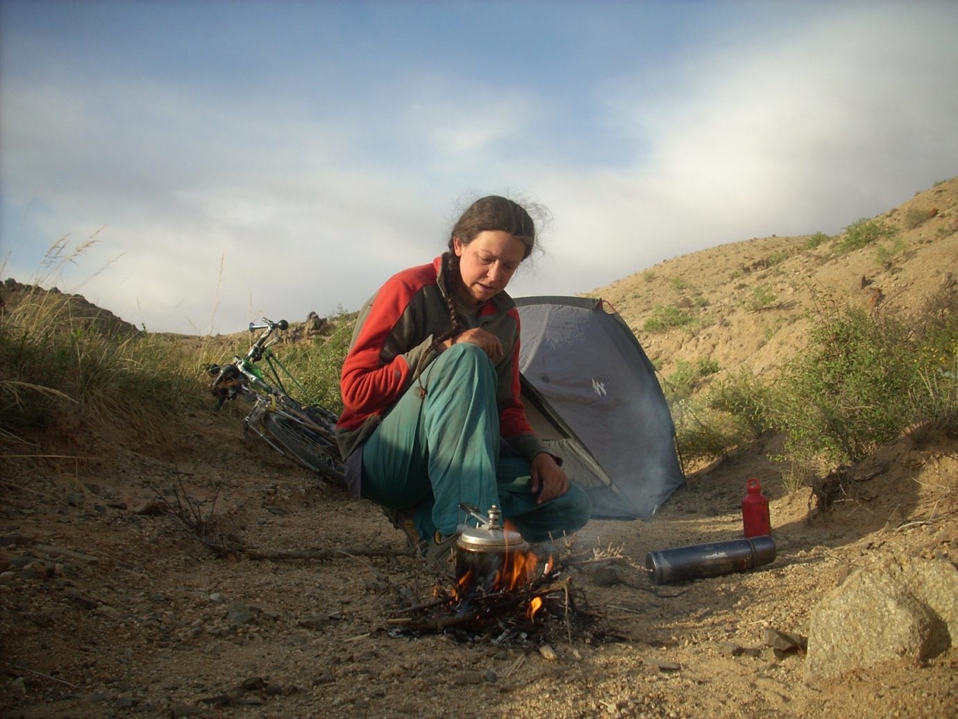 Mongolie, tour du monde à vélo, Béatrice Maine, formation art et neurosciences